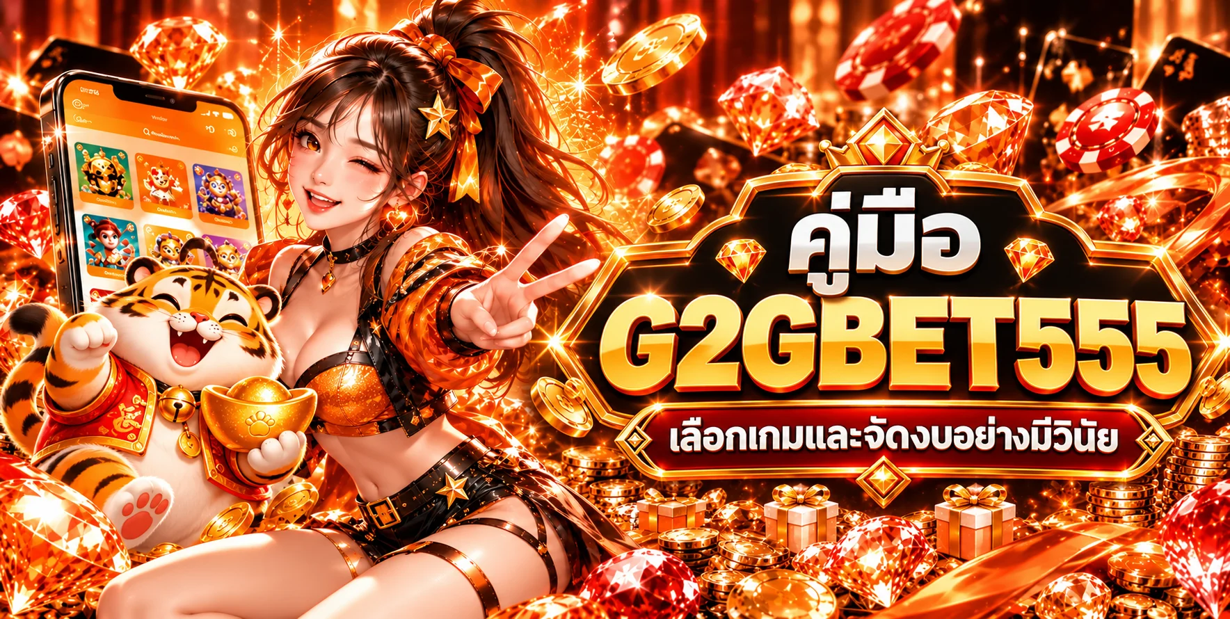 G2GBET555 คู่มือเลือกเกมสล็อตจาก RTP และความผันผวน